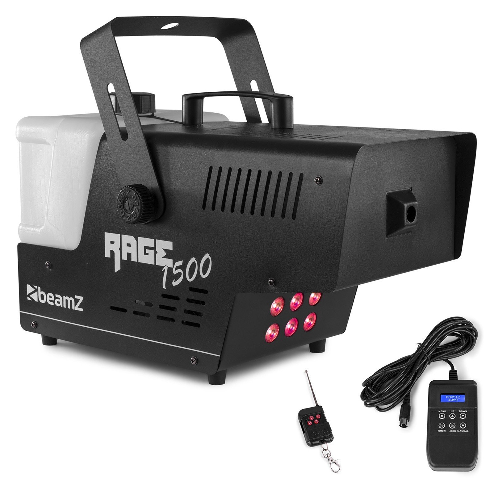 Rage 1500LED Smoke Machine